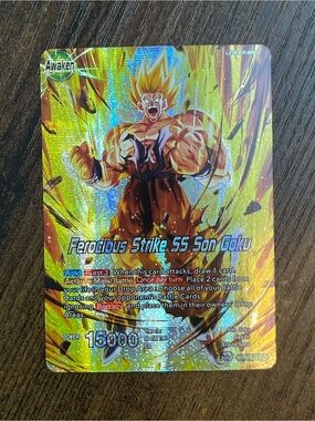 Dragon Ball Super Card Game Ferocious Strike SS Son Goku